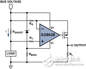 使用運算放大器的分立式大電流檢測解決方案