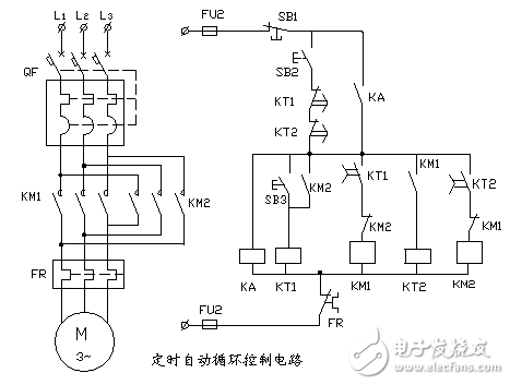 定時自動循環(huán)控制電路