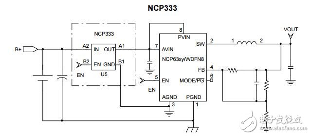 1.5A：具有自動放電路徑的超小型控制負載開關