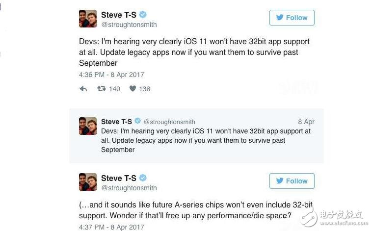 ios11將徹底封殺32位應用！你的iphone需要更新了嗎？