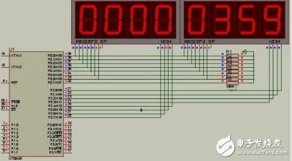 單片機數字鐘課程設計