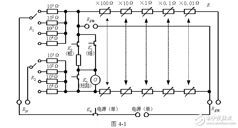 電橋法測電阻