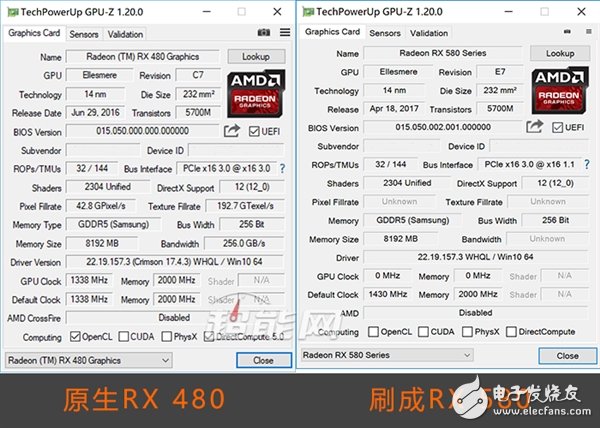 AMD RX 480能免費(fèi)升級(jí)RX 580賺大！實(shí)測(cè)后是這樣