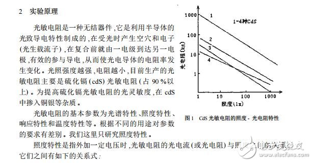 光明電阻特性設定