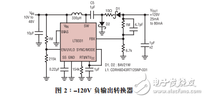 單片式轉(zhuǎn)換器可提供高輸出電壓設(shè)計要點(diǎn)