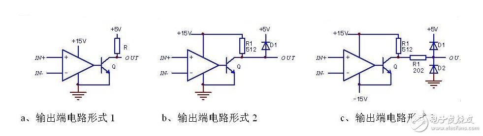 電壓比較器的電路構成，電壓比較器的原理框圖及引腳功能