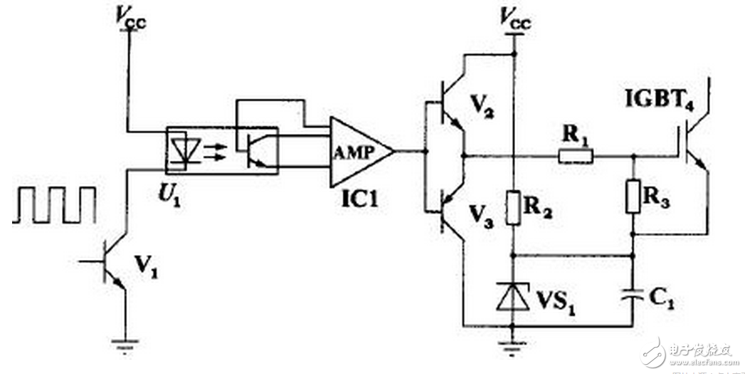 HCPL316J 可以驅動 150 A/1200 V 的 IGBT ，光耦隔離， COMS/TTL 電平兼容，過流軟關斷，最大開關速度 500 ns ，工作電壓 15 ～ 30 V ，欠壓保護。輸出部分為三重復合達林頓管，集電極開路輸出。采用標準 SOL-16 表面貼裝。