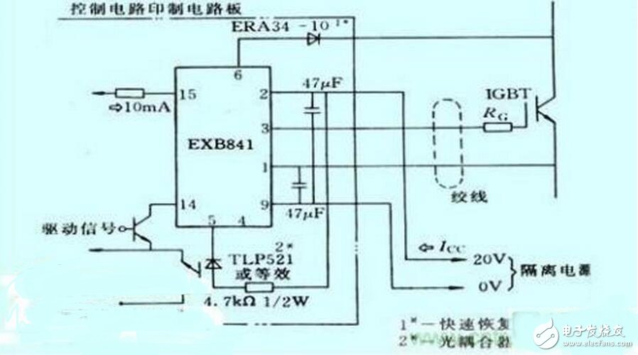 　　脈沖變壓器怎樣組成IGBT驅(qū)動？