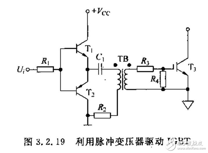 　　脈沖變壓器怎樣組成IGBT驅(qū)動？