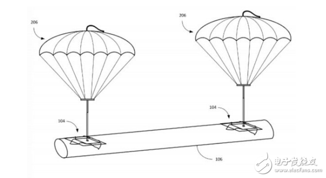 亞馬遜無人機送貨新專利：自帶降落傘還可追蹤包裹行蹤