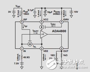 低功耗、高速CCD緩沖放大器數(shù)據(jù)手冊