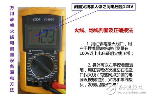 萬用表的使用方法