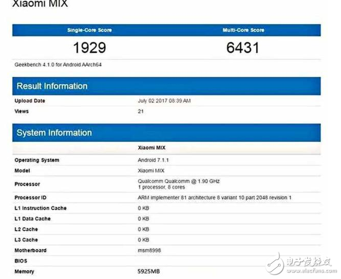 小米Mix2馬上就來，已經(jīng)開始測試，配置驍龍835+8GB大運存+逆天屏占比