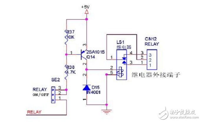 三極管驅動繼電器控制電路分析_繼電器控制電路圖設計