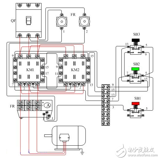 什么是可逆電機_可逆電機與定向電機的區別_電動機可逆運行控制電路及接線