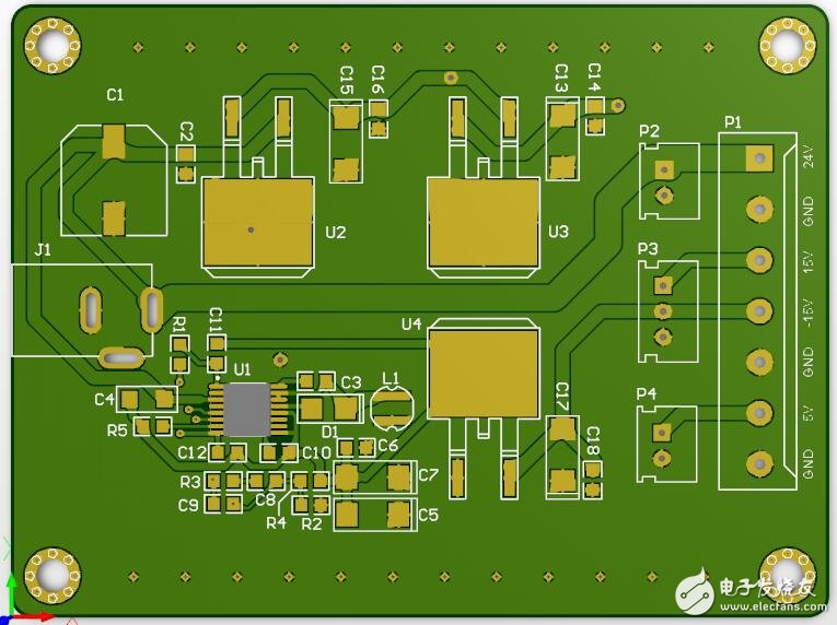 電源板PCB原理圖及應用