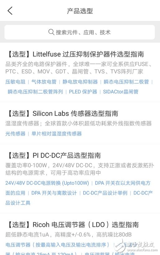 世強元件電商“圓”回來了 小量快購、產(chǎn)品選型版塊隆重上線