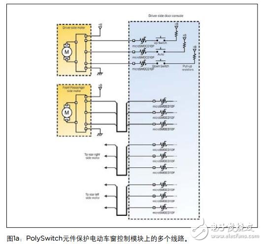 基于PolySwitch元件的車載控制開關(guān)的應(yīng)用