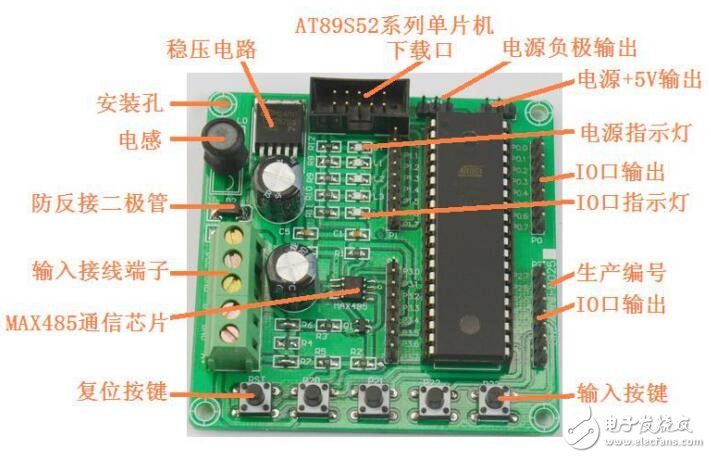 基于AT89S52的原理圖及PCB圖