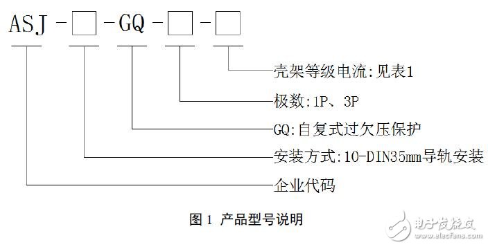 ASJ自復式過欠壓保護器