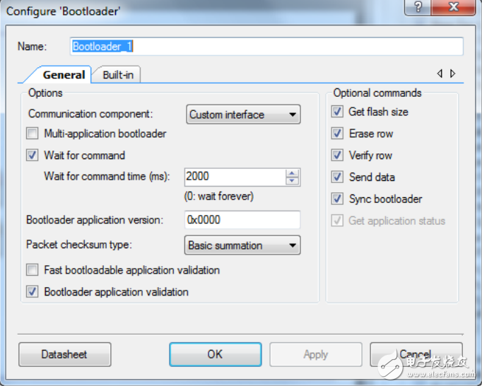 Bootloader 系統使用新應用代碼和/或數據管理組件閃存的更新流程