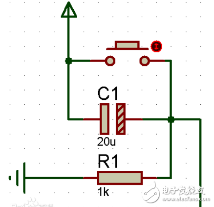 復(fù)位電路中電容的作用