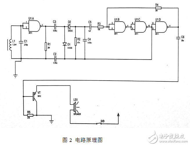 基于CD4011的簡易收音機制作