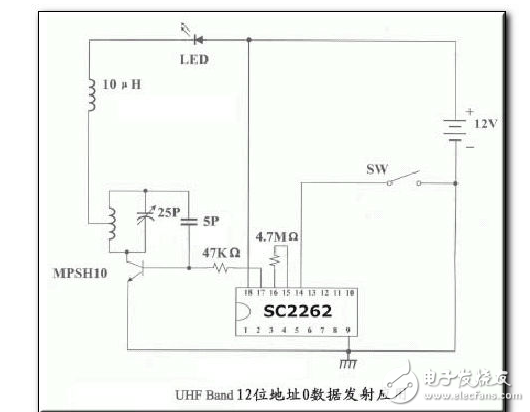 pt2262管腳及功能介紹