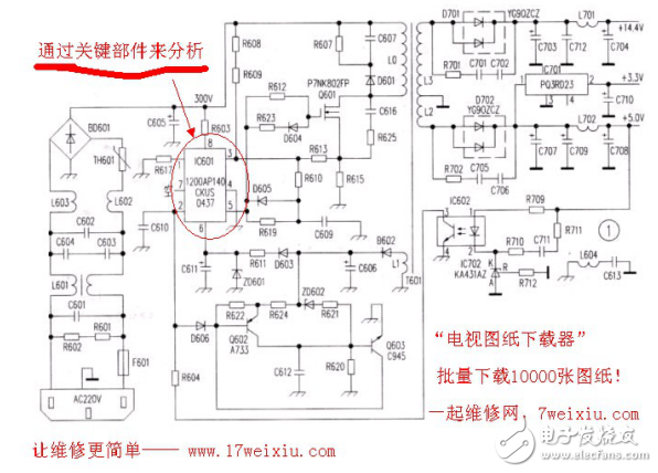 液晶顯示器電源電路的工作原理與檢驗方法