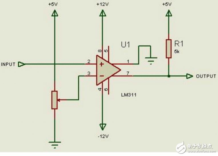 lm311中文資料匯總（lm311引腳圖功能_內部結構參數及應用電路）