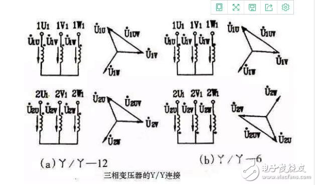 變壓器的進出接線方法