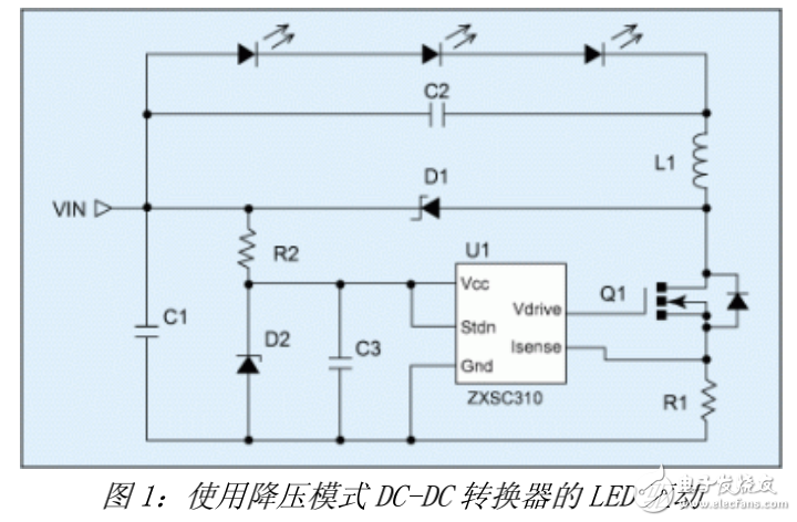 LED直流照明系統中LED驅動的設計新方法