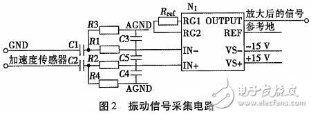 隔離、放大電路的原理圖