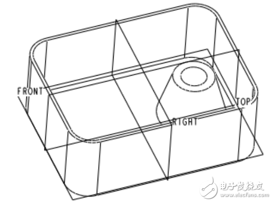 基于proe技術的筋特征建模范例