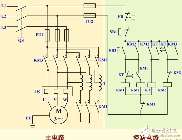 自耦變壓器降壓?jiǎn)?dòng)原理詳解