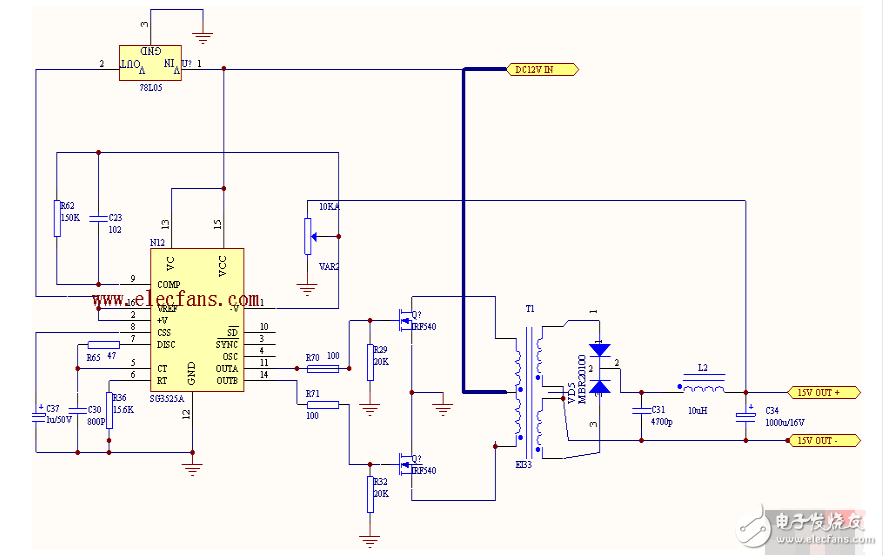 sg3525應(yīng)用電路匯總