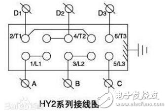 380v倒順開(kāi)關(guān)接線圖分析