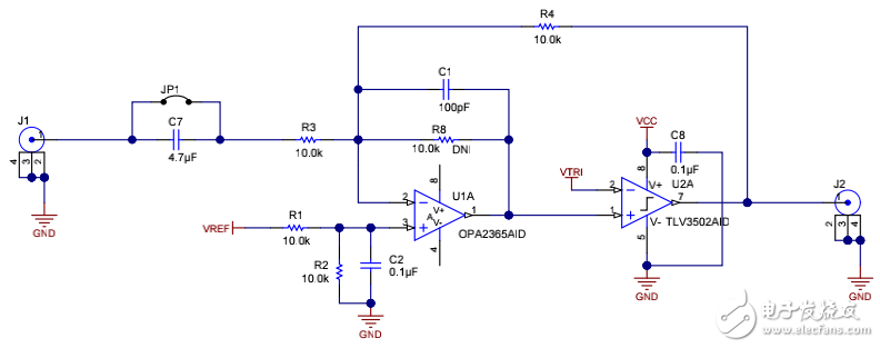 模擬PWM發生器及5V 500kHz PWM輸出原理圖