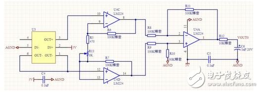 經典儀表放大電路如何增加調零電路