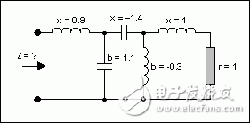 圖8. 一個多元件電路