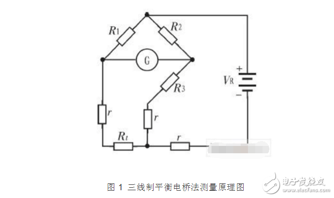 熱電阻測量電路常用三線制電橋的原因