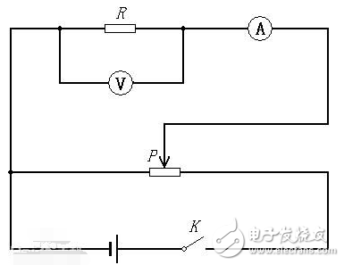 滑動變阻器分壓接法實物圖參照步驟解析