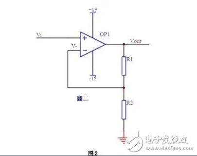 運算放大器中,同相輸入與反向輸入的輸入阻抗的區別