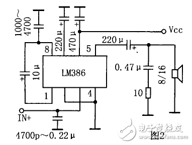 LM386應用電路中防治自激嘯叫的措施