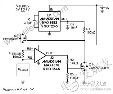  簡單的可編程電流限制器