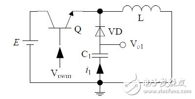 圖1 傳統(tǒng)的非隔離負(fù)電壓開關(guān)電源電路結(jié)構(gòu)1