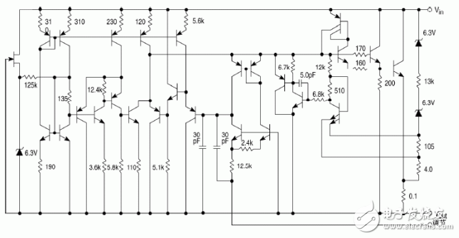 LM317穩壓器介紹、引腳圖、參數、工作原理及應用電路圖