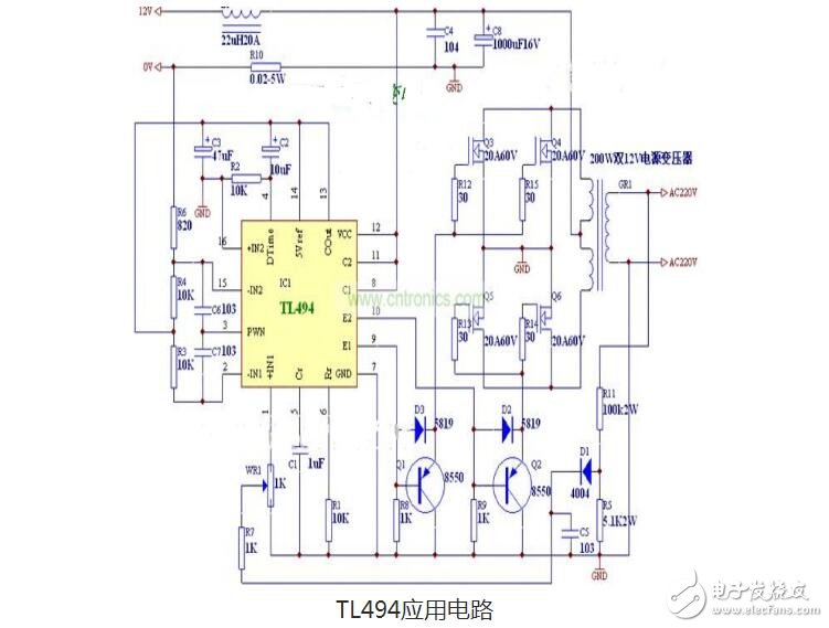 TL494在電動助力車控制中的應用