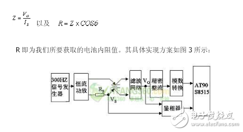  蓄電池監控模塊的設計以及其實現方案、在線檢測和測量