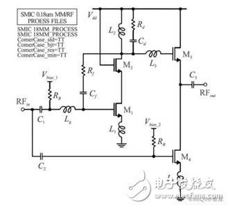 低噪放電路結構示意圖